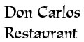 Don Carlos Restaurant menu and coupons