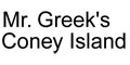 Mr. Greek's Coney Island menu and coupons