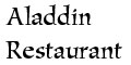 Aladdin Restaurant menu and coupons