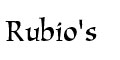 Rubio's  menu and coupons