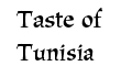 Taste of Tunisia menu and coupons