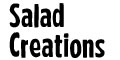 Salad Creations menu and coupons