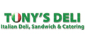 Tony's Deli menu and coupons