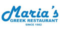 Maria's Greek Restaurant menu and coupons