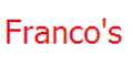 Franco's Pizza menu and coupons