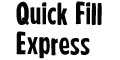 Quick Fill Express menu and coupons