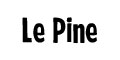 Le Pine menu and coupons