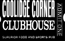 Coolidge Corner Clubhouse menu and coupons
