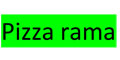 Pizza Rama menu and coupons
