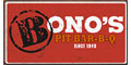 Bono's BBQ menu and coupons