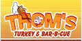 Thom's Turkey & Bar-B-Cue menu and coupons