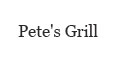 Pete's Grill menu and coupons