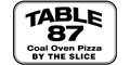 Table 87 Coal Oven Pizza - By The Slice menu and coupons