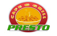 Presto Cafe & Grill menu and coupons